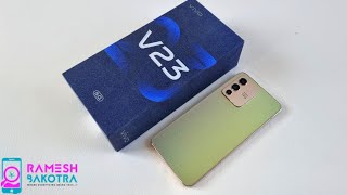 Vivo V23 5G Unboxing and Full Review  44W  AMOLED [upl. by Clintock]