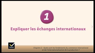 SES cours de Tle  expliquer les échanges internationaux [upl. by Croft]