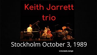 Keith Jarrett trio Stockholm October 3 1989 [upl. by Bledsoe701]