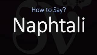 How to Pronounce Naphtali CORRECTLY [upl. by Buehler]