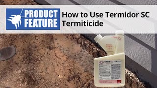 How to Do a Termite Treatment with Termidor SC Termiticide [upl. by Broddy142]