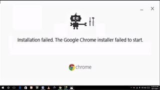 How to Fix Chrome Installer Failed to Start Error in Windows PC [upl. by Einnov]