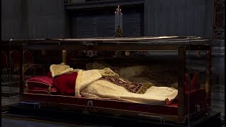 Remains of St John XXIII return home per Pope Francis request [upl. by Wolfy525]