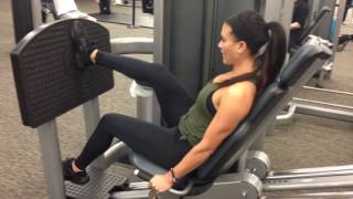 Single leg Leg Press Seated [upl. by Janela]