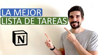 Cómo crear la mejor LISTA DE TAREAS en NOTION [upl. by Gabrielson830]