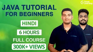 Java Tutorial in Hindi  Master Java in 6 Hours  Java programming for Beginners  Great Learning [upl. by Granlund]