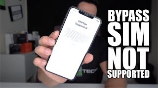 How To Bypass SIM Not Supported amp Unlock Any iPhone On Any iOS [upl. by Ynohtona]