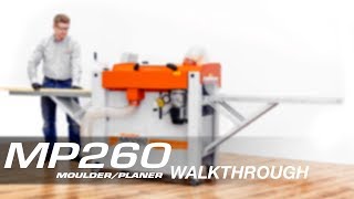 MP260 Foursided PlanerMoulder Walkthrough  WoodMizer [upl. by Drofxer]