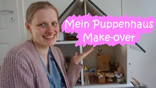 Puppenhaus Makeover Tapeten und Fußbodenbelag Tutorial [upl. by Evad]