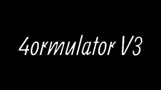 4ormulator V3 Sound Effect [upl. by Divod996]