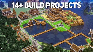 14 Build Projects for Survival Minecraft 119 [upl. by Lhamaj]