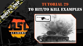 Advanced Squad Leader Tutorial 29  THTK Examples [upl. by Dukie]