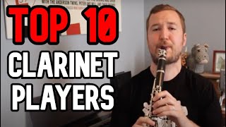 Top 10 Clarinet Players in Jazz [upl. by Yaron]