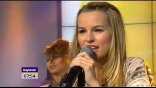 Lemonade Mouth Determinate live at Daybreak  interview 82511 [upl. by Stoller]