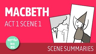 Macbeth Act 1 Scene 1  Summary and Analysis [upl. by Ramona]