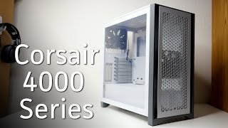 Corsair 4000D Airflow amp 4000X teardown and tour [upl. by Lindholm615]