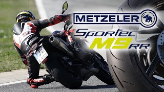 Essai Metzeler Sportec M9RR Question d’ADN [upl. by Cr]