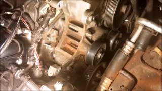 2004 Ford Taurus AC Compressor Removal [upl. by Trent]