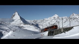 Experience the Gornergrat in winter [upl. by Orlov645]