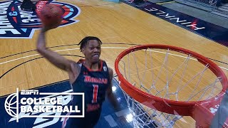 2021 College Slam Dunk Contest Highlights  ESPN College Basketball [upl. by Lertnahs]