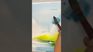 Water color painting  Demo by prakashanputhur [upl. by Nwhas892]